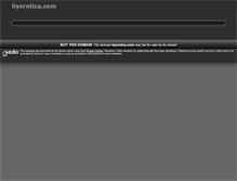 Tablet Screenshot of liyerotica.com